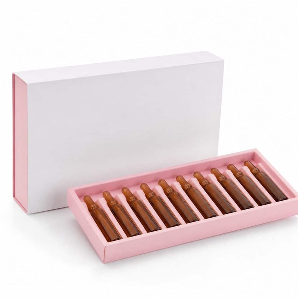 Ampoules buvables collagène cure 10 jours présenté seul