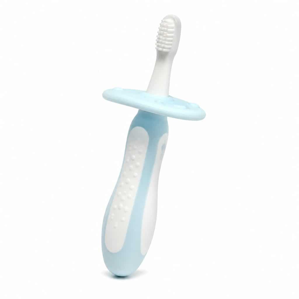 Brosse à dents de dentition premier âge présenté seul