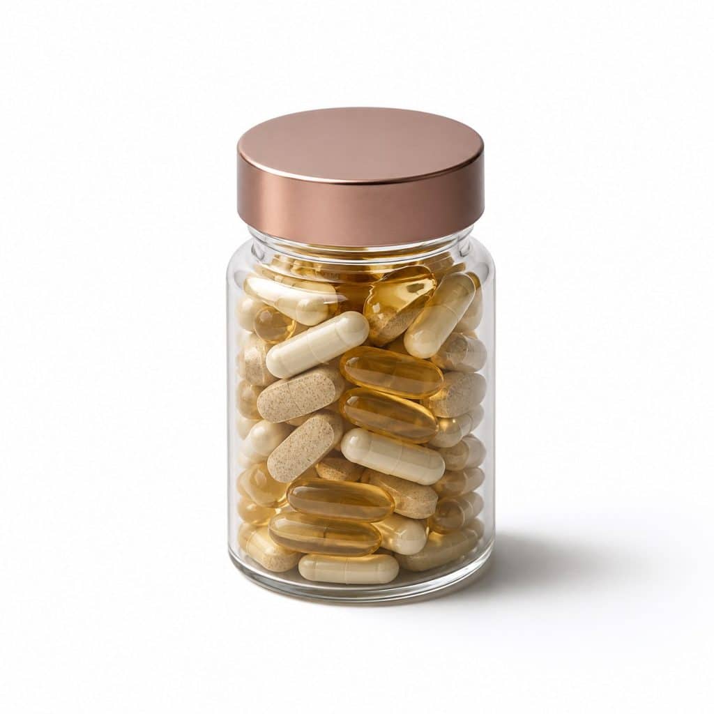Complexe vitaminé post-partum et allaitement présenté seul