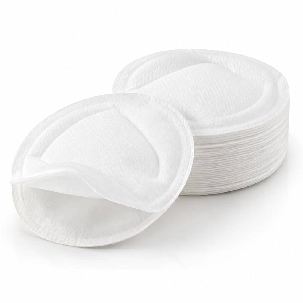 Coussinets de conservation du lait maternel présenté seul
