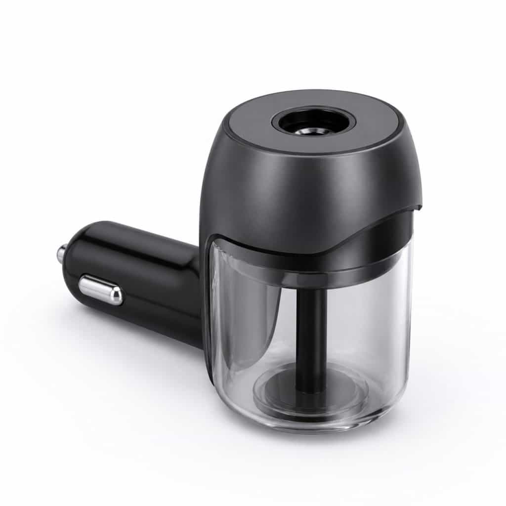Diffuseur de voiture USB allume-cigare présenté seul