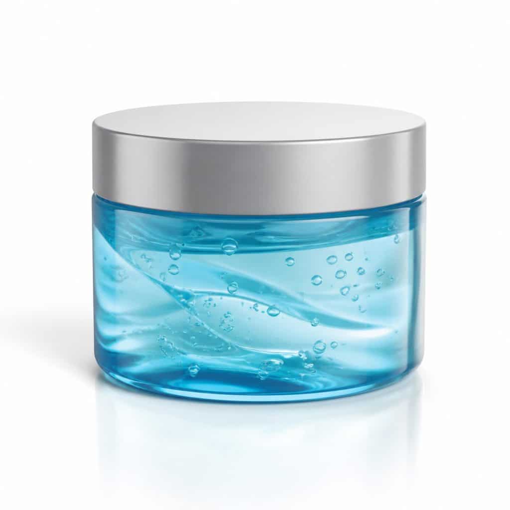 Gel effet froid ventre plat présenté seul