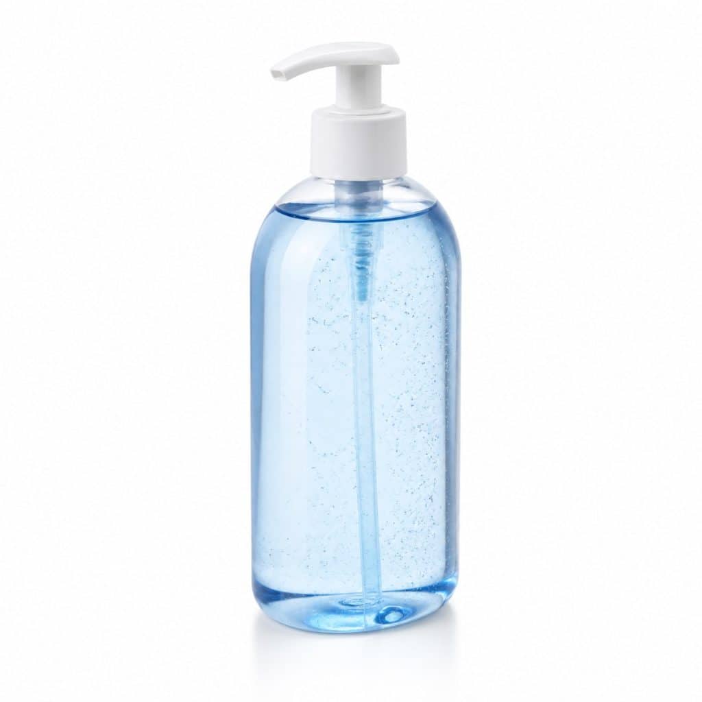 Gel lavant corps et cheveux sans savon présenté seul