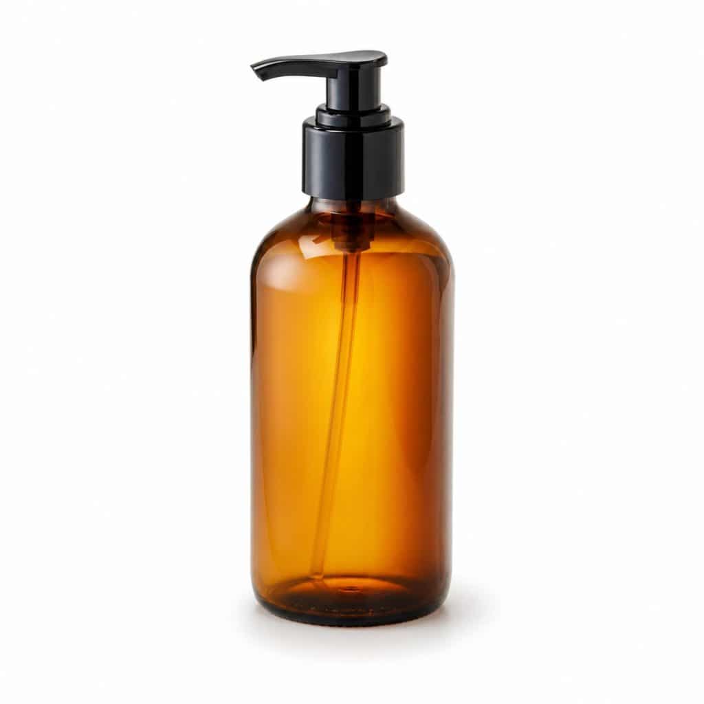 Huile de massage corps post-partum présenté seul