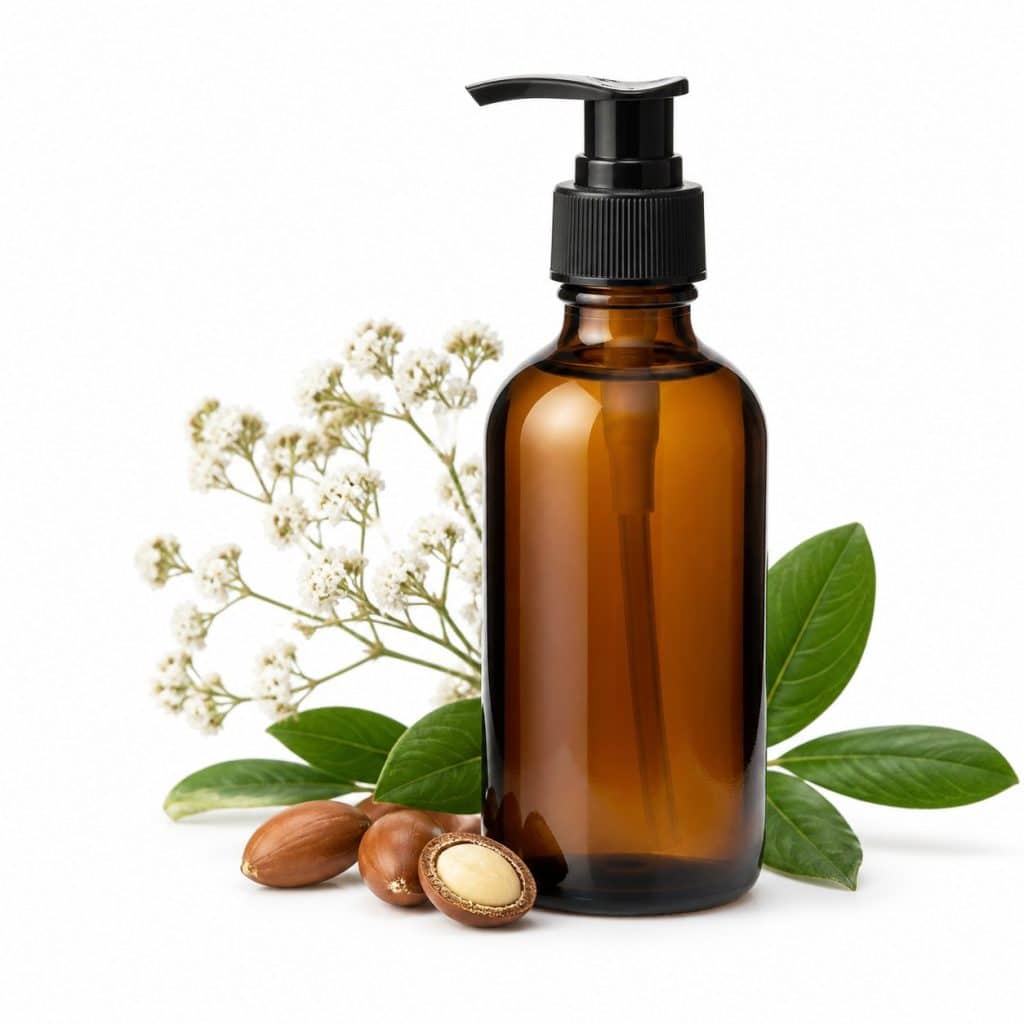 Huile de massage vergetures bio présenté seul