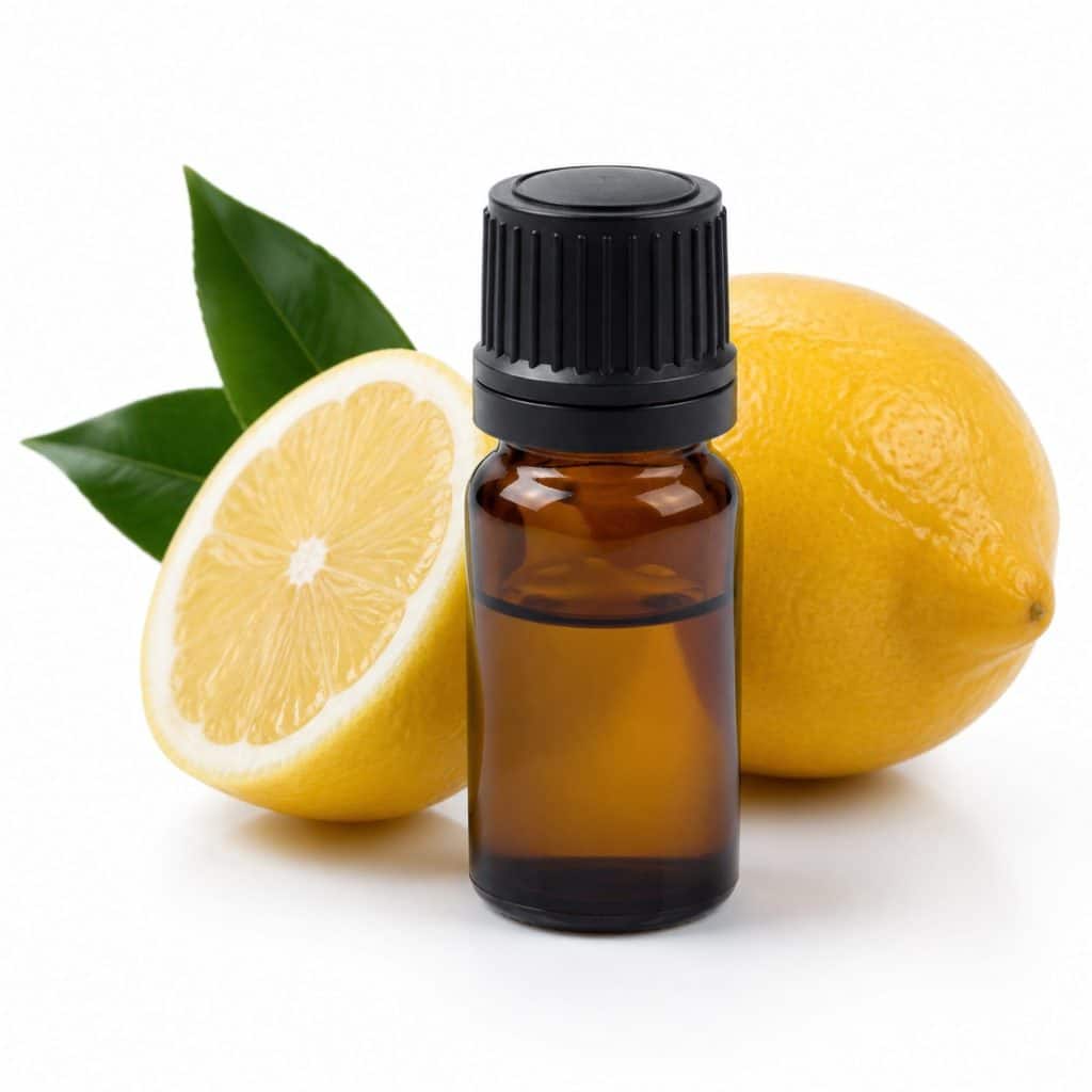 Huile essentielle de citron bio 10 ml présenté seul