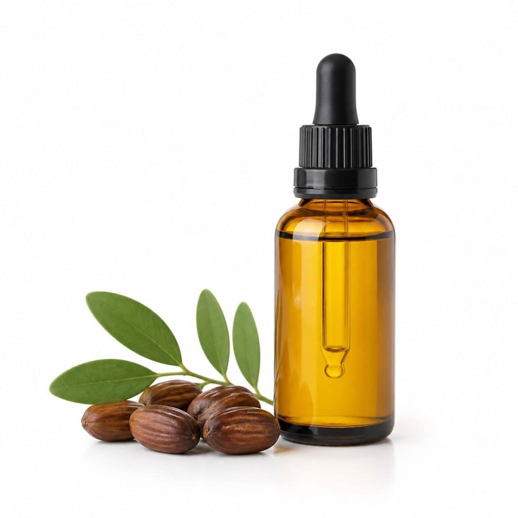 Huile végétale de jojoba bio 50 ml présenté seul