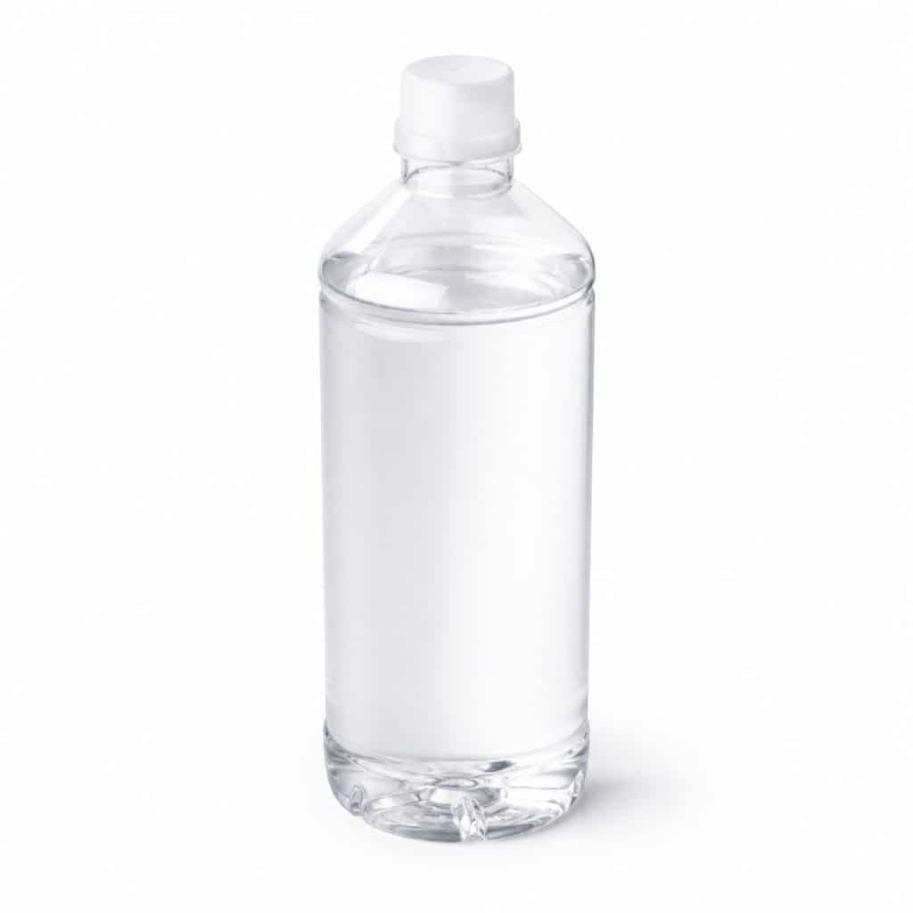 Sérum physiologique bouteille 500 ml présenté seul