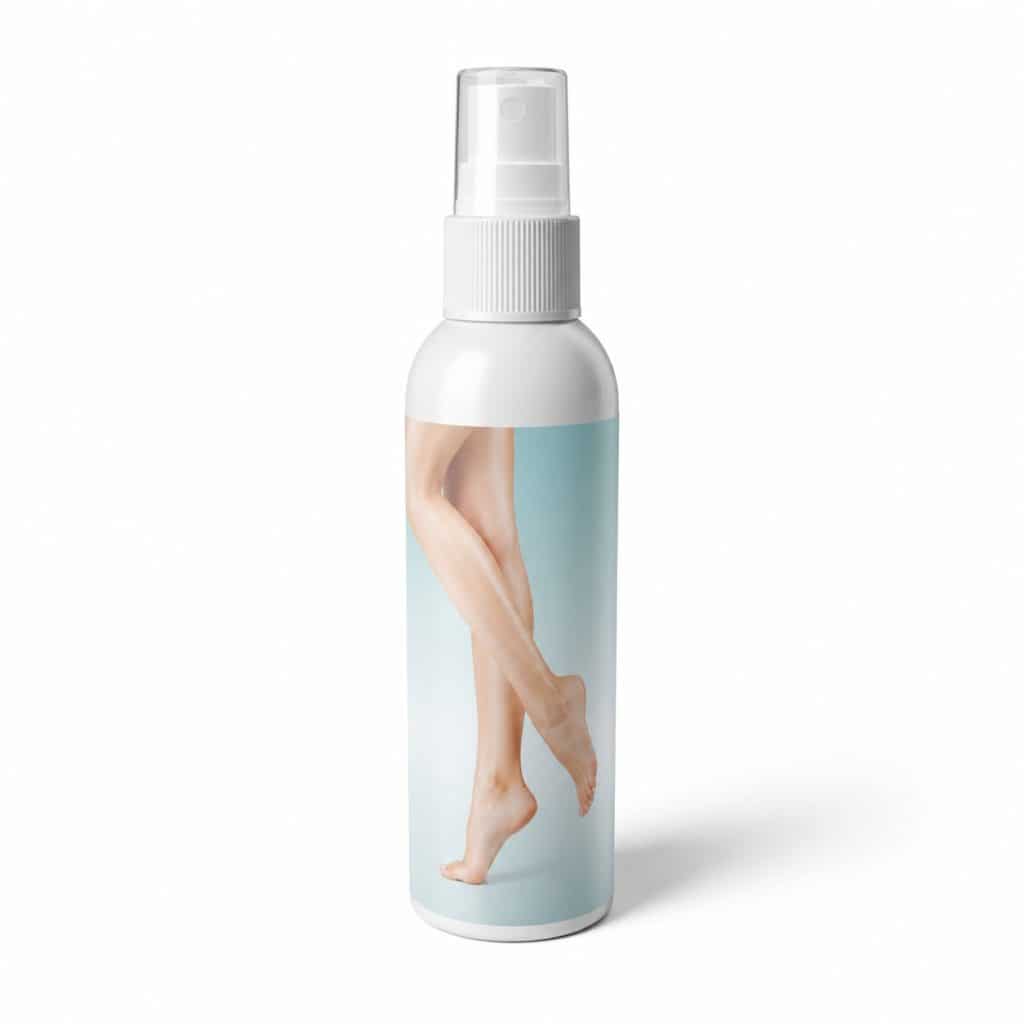 Spray fraîcheur jambes présenté seul