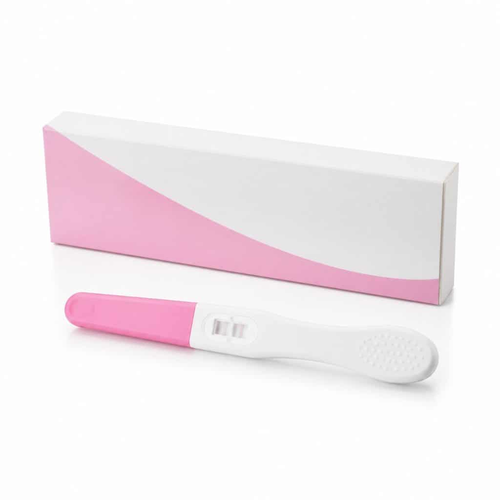 Test de grossesse détection précoce présenté seul